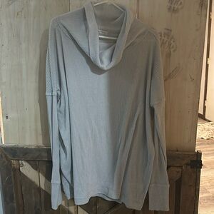 We the free open back sweater size medium